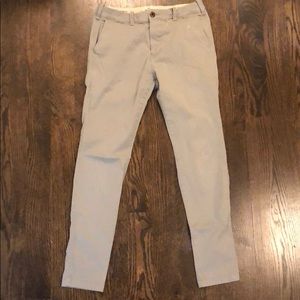 Hollister Gray Super Skinny Chino